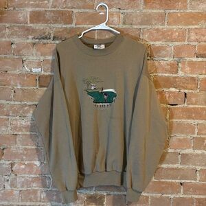$60 Vintage 90s Golf Crewneck Sweatshirt